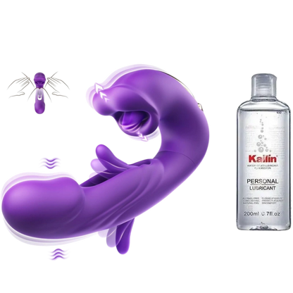 🎀Unleash 2026’s Ultimate Pleasure ✨ G-Spot Vibrator Female Sex Toy ，7 slapping vibration modes and 5 licking modes