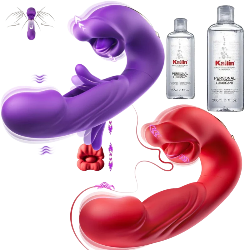 🎀Unleash 2026’s Ultimate Pleasure ✨ G-Spot Vibrator Female Sex Toy ，7 slapping vibration modes and 5 licking modes