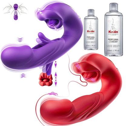 🎀Unleash 2026’s Ultimate Pleasure ✨ G-Spot Vibrator Female Sex Toy ，7 slapping vibration modes and 5 licking modes