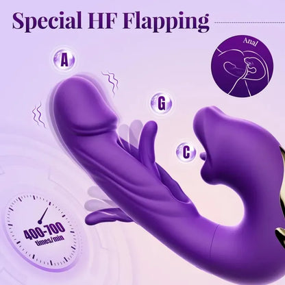 🎀Unleash 2026’s Ultimate Pleasure ✨ G-Spot Vibrator Female Sex Toy ，7 slapping vibration modes and 5 licking modes